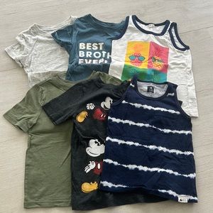 Toddler boys tshirt lot size 4
